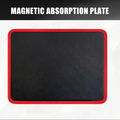 Magnetic Tool Organizer Tray (1/3-Piece Set) – Flexible Magnetic Tool Mat and Tray Holder for Automotive Repair. Red and Black Tool Storage Mat with Strong Magnetic Base; Ideal for Garages, Workshops, DIY Mechanics, and Auto Repair Tools.