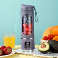 ✨15.22oz Portable Personal Blender with 12 Blades✨｜💜Rechargeable Purple💜 |✅BPA‑Free & Food‑Grade Materials,🔄Self‑Cleaning Function,⏱️Smart Timer Display,⚡USB‑C Charging, Ideal for Smoothies & Shakes