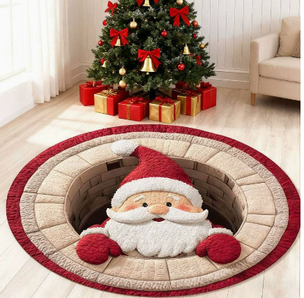 🎃Oversized 3D Optical Illusion Halloween Round Rug👻, 💀Spooky Skeleton Mummy Octopus Non‑Slip Floor Mat🕸️, 🦇Living Room Bedroom Halloween Decor Carpet🔮, There is a wide variety of styles.